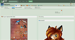Desktop Screenshot of elyflycorn.deviantart.com
