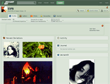 Tablet Screenshot of elipb.deviantart.com