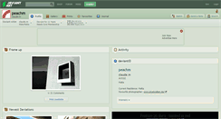 Desktop Screenshot of peachm.deviantart.com