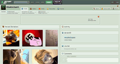 Desktop Screenshot of misakixusami.deviantart.com