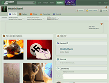 Tablet Screenshot of misakixusami.deviantart.com