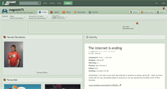 Desktop Screenshot of magoichi75.deviantart.com