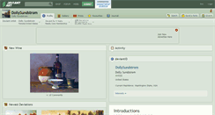 Desktop Screenshot of dollysundstrom.deviantart.com