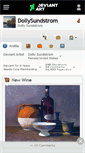 Mobile Screenshot of dollysundstrom.deviantart.com