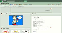 Desktop Screenshot of knuckles04.deviantart.com