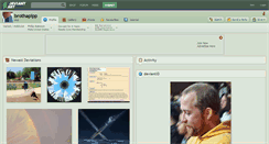 Desktop Screenshot of brothapipp.deviantart.com