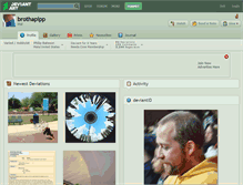 Tablet Screenshot of brothapipp.deviantart.com
