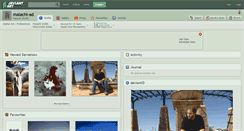 Desktop Screenshot of malachi-ad.deviantart.com