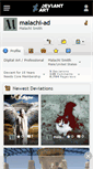 Mobile Screenshot of malachi-ad.deviantart.com