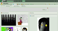 Desktop Screenshot of luna-birdy.deviantart.com