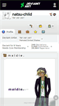 Mobile Screenshot of natsu-child.deviantart.com