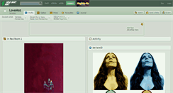 Desktop Screenshot of lovemoz.deviantart.com