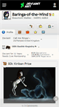 Mobile Screenshot of baringa-of-the-wind.deviantart.com