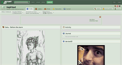 Desktop Screenshot of inspirized.deviantart.com