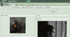 Desktop Screenshot of meezami.deviantart.com
