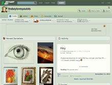 Tablet Screenshot of lindseylovesyoulots.deviantart.com
