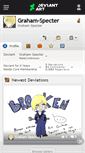 Mobile Screenshot of graham-specter.deviantart.com