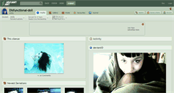 Desktop Screenshot of disfunctional-doll.deviantart.com