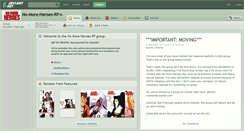 Desktop Screenshot of no-more-heroes-rp.deviantart.com