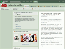 Tablet Screenshot of no-more-heroes-rp.deviantart.com
