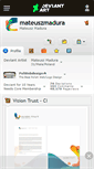 Mobile Screenshot of mateuszmadura.deviantart.com