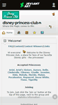 Mobile Screenshot of disney-princess-club.deviantart.com