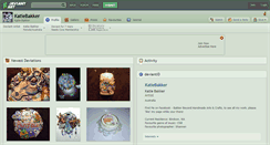 Desktop Screenshot of katiebakker.deviantart.com