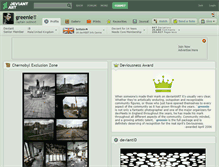 Tablet Screenshot of greenie.deviantart.com