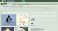 Desktop Screenshot of i-penguin.deviantart.com