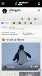 Mobile Screenshot of i-penguin.deviantart.com