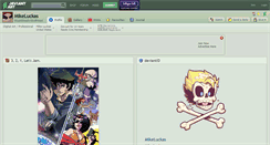 Desktop Screenshot of mikeluckas.deviantart.com