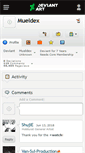 Mobile Screenshot of mueldex.deviantart.com