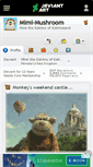 Mobile Screenshot of mimi-mushroom.deviantart.com
