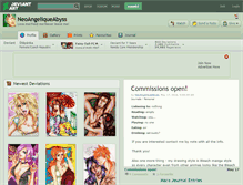 Tablet Screenshot of neoangeliqueabyss.deviantart.com