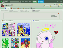 Tablet Screenshot of angelchao64.deviantart.com