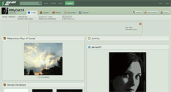 Desktop Screenshot of kittycait13.deviantart.com
