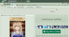 Desktop Screenshot of noire-ighaan.deviantart.com