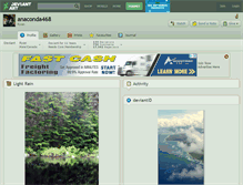 Tablet Screenshot of anaconda468.deviantart.com