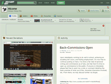Tablet Screenshot of micome.deviantart.com