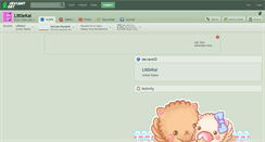 Desktop Screenshot of littlekai.deviantart.com