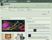 Tablet Screenshot of crguardian.deviantart.com