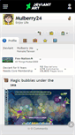 Mobile Screenshot of mulberry24.deviantart.com