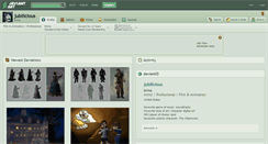 Desktop Screenshot of jubilicious.deviantart.com