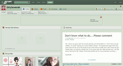 Desktop Screenshot of girlysavannah.deviantart.com