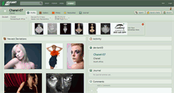Desktop Screenshot of chanel-07.deviantart.com