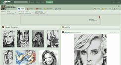 Desktop Screenshot of michimao.deviantart.com
