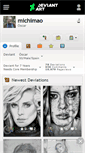 Mobile Screenshot of michimao.deviantart.com