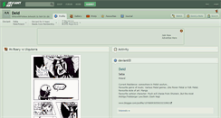 Desktop Screenshot of deid.deviantart.com