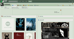Desktop Screenshot of clockheart.deviantart.com