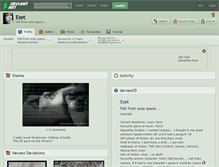 Tablet Screenshot of eset.deviantart.com